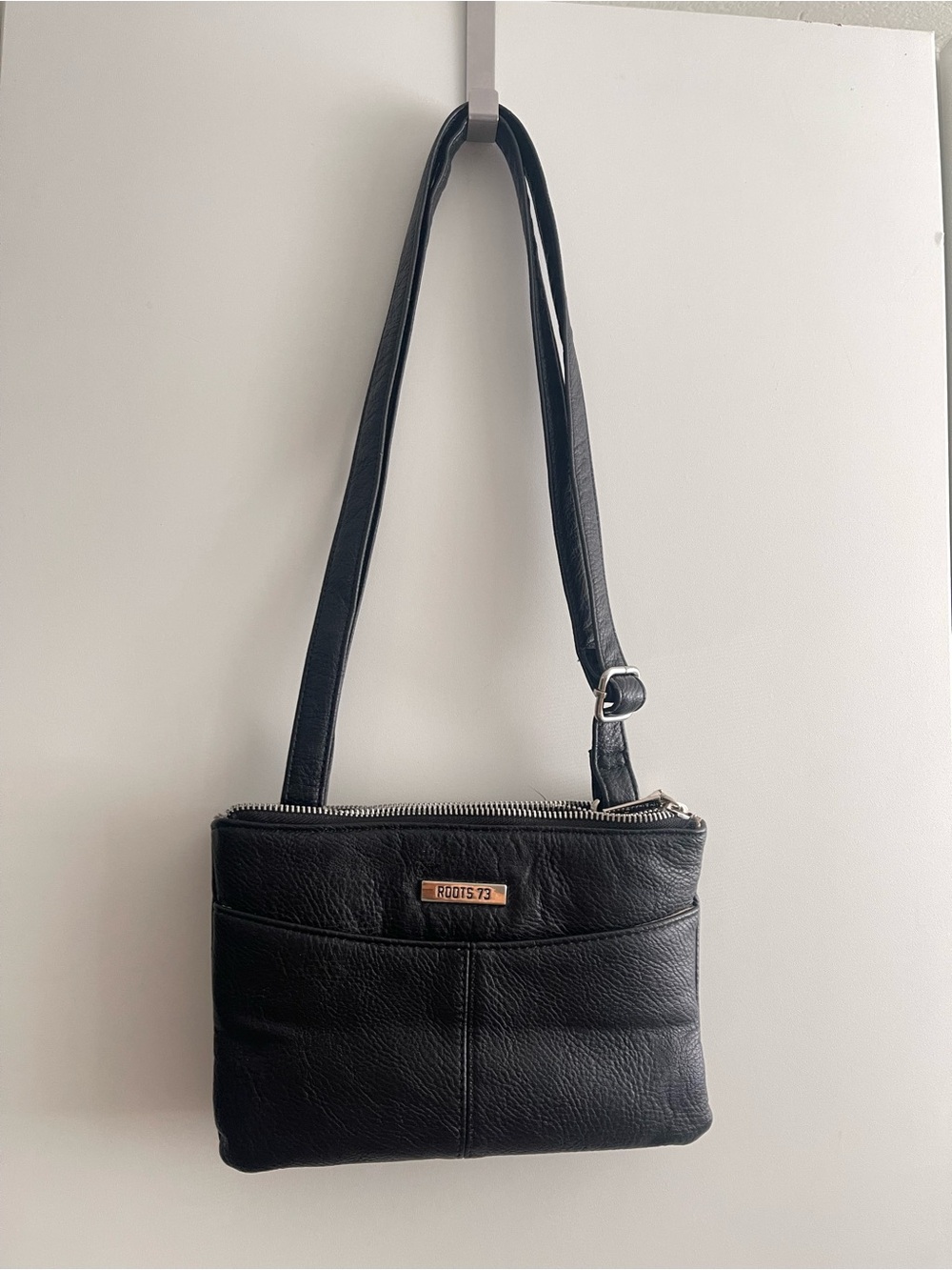 Roots73 Black Crossbody Bag